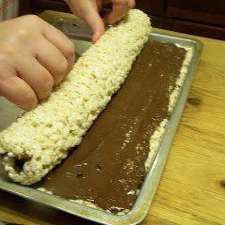 Roll Ups Recipes, Rice Krispy, Rice Krispie Treats, Rice Krispie, Milk Chocolate Chips, Roll Ups, Homemade Treats, Krispie Treats, Rice Krispie Treat