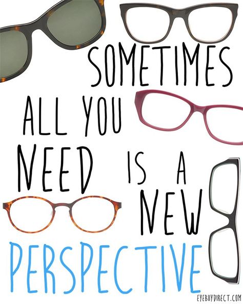 If things don't work out, try something different  #FuseLenses #Sunglasses #Perspective #Inspirational Glasses Quotes, Optometry Humor, Optician Marketing, Vision Quotes, Eyewear Display, Eye Quotes, Cabinet Medical, View Quotes, Optical Shop