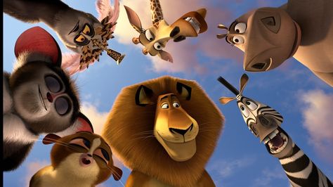 Madagascar Characters, Dreamworks Madagascar, Cool Wallpapers For Laptop, Madagascar Movie, 1366x768 Wallpaper, Computer Wallpaper Hd, King Julien, Cartoons Hd, Wallpaper Notebook