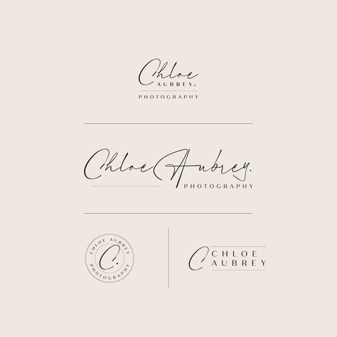 If you are just starting a small business or looking to refresh your brand, you're one step away from getting this stress-free, affordable, and professional logo quickly shifted with your own business name. Designed with an elegant signature typeface make this logo looks premium. Suitable for photographers, personal bloggers, motivators, and much more. This premade logo comes with additional submark options, adaptive for every use from large to small mediums.  What it will look like with your bu Biblical Logo Design, Signature Logo Design Branding, Classy Logo Design Inspiration, Name Brand Logos, Self Branding Logo, Neutral Logo Design, Logo With Signature, Interior Design Logos, Logos Black And White