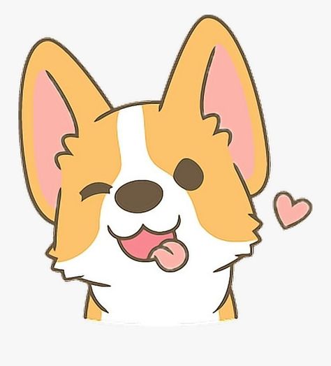 Корги❤️🐶 Cartoon Dog Drawing, Dog Drawing Simple, Corgi Drawing, Cute Dog Cartoon, Cute Dog Drawing, Dog Clip Art, Easy Animal Drawings, Puppy Drawing, Images Kawaii