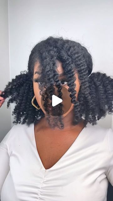 Natural hair on Instagram: "This is a cute Holiday Two Ponytail Natural Hairstyle that I did from a twistout. One thing im gonna do is slay this natural hair ok! Look, I create my styles a lot of times straight from just moving the hands that God gifted me with and using my brain. It can get real challenging at times but the end results always will be fire! Thanks to my supporters for continuously hyping me up and believing in me!🥰🥰🩷😘 Save and share Follow @_harrisjanae_ for more #twoponytails #naturalhair #blackhairstyles #protectivestyles #healthhairjourney #naturalhairtips #4ahair #teamnatural #braidstyles #holidayhair" Natural Ponytails For Black Hair, Natural Hair Ponytail, 4a Hair, Two Ponytails, Black Ponytail Hairstyles, Natural Hairstyle, Twist Outs, Hair Ponytail Styles, Holiday Hairstyles