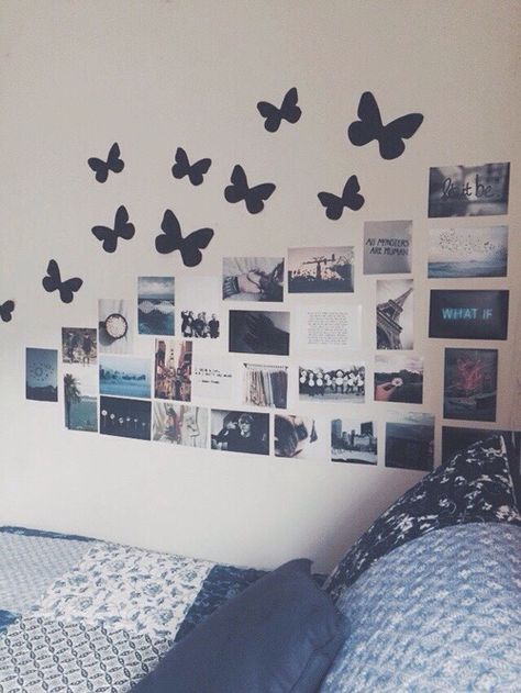 ∘❀ pinterest : @eatingyourcake ❀∘                                                                                                                                                      Más Tumblr Room Decor, Tumblr Bedroom, Hostel Room, Tumblr Rooms, Dekorasi Kamar Tidur, Room Goals, Bedroom Goals, Teen Room, Dream Rooms