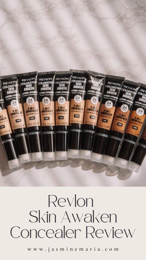 Revlon Skin Awaken Concealer, Revlon Colorstay Concealer, Revlon Concealer, Best Drugstore Concealer, Drugstore Concealer, My Makeup Bag, Revlon Colorstay, Diy Beauty Recipes, Under Eyes