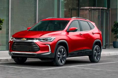 Chevrolet Tracker 2022 precio y versiones en México ▷ Todo Autos Chevrolet Suv, Rolls Royce Car, Cool Truck Accessories, Royce Car, Car Seat Poncho, Aesthetic Cool, Mopar Muscle Cars, Pimped Out Cars, Toyota 4