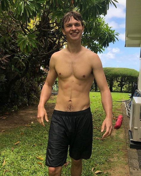 Happy Trail, Ansel Elgort, Happy Trails, Attractive Guys, Attractive People, Hollywood, Actors, Celebrities, On Instagram