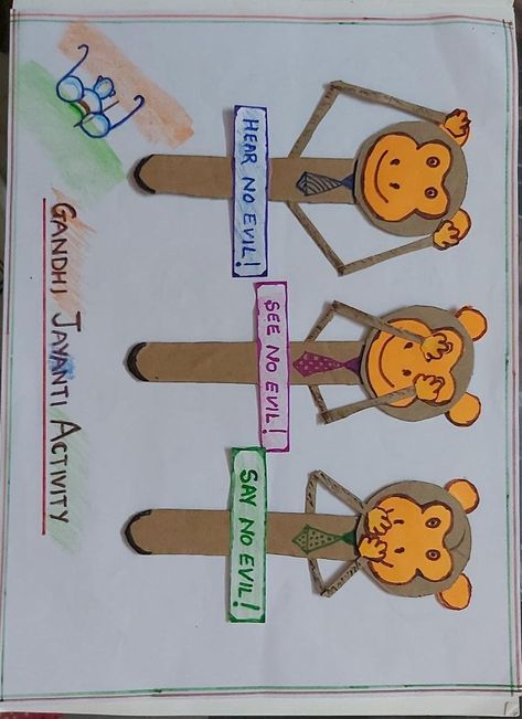 #Varenyam #kidspreschoolproject #kidspreschool #LKGcrft #kidscraft #kidsschoolcraft #jupiterPlayschool #kidsschoolscraft #activityforkids #kidsactivity #kidspreschoolactivity #kidscraftideas #kidsactivityideas #gandhijayanti Gandhi Jayanti Activity For Kindergarten, 2 October Gandhi Jayanti Craft, Gandhi Jayanti Chart Ideas, Gandhi Jayanti Creative Ideas Drawing, Gandhi Jayanti Activity For Kids, Gandhi Jayanti Creative Ideas For School, Gandhi Jayanti Activities For Kids, Gandhi Jayanti Bulletin Board Ideas, Gandhi Jayanti Board Decoration