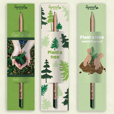 Our forests are essential to combating climate change and preventing biodiversity loss. Companies around the world are playing their part by supporting initiatives to conserve and restore degraded forests.🌲🌳🌲 Does your company have a tree-planting initiative to promote? If so, SproutWorld’s plantable spruce pencils are a simple, visual and memorable way to communicate your message. See our single card sleeve designs for inspiration. 🌳🌱💚 Paper Zine, Plantable Pencil, Seed Pencil, Biodiversity Loss, Plant A Tree, Seed Paper, Card Sleeve, Ways To Communicate, Sleeve Designs