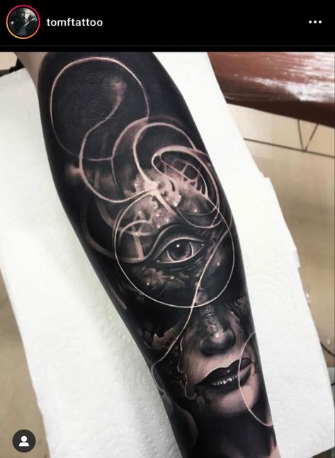 Dark Coverup Tattoo Ideas, Black And Grey Forearm Tattoo, Dark Cover Up Tattoos, Dark Lion Tattoo Cover Up, Dark Horror Tattoo Cover Up, Dark Realism Sleeve, Black And Grey Realism Tattoo, Black And Grey Realism Tattoo Sleeve, Black And Grey Surrealism Tattoo