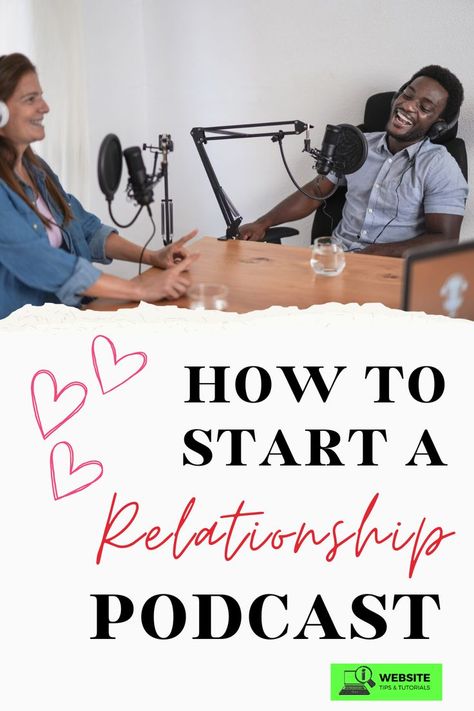 How to Start a Relationship Podcast Relationship Podcast Topics, Couples Podcast Topics, Couples Podcast, Relationship Podcast, Starting A Relationship, Podcast Setup, Pod Cast, Podcast Tips, Podcast Topics