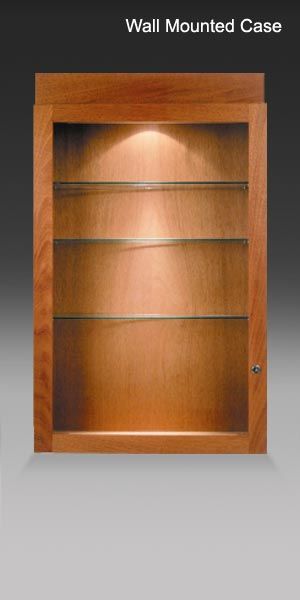 North Cove Design | Solid Wood and Glass Wall Mounted Display Cases with Halogen Lighting and Locks Wall Mounted Display Cabinets, Wall Mounted Display Case, Wooden Display Box, Wall Display Case, Glass Display Case, Garden Containers, Booth Display, Woodworking Jigs, Display Boxes