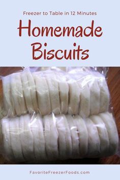 Freezer Scones, Homemade Freezer Biscuits, Freezer Biscuits, Homemade Biscuit, Easy Homemade Biscuits, Baking Powder Biscuits, Frozen Biscuits, Homemade Biscuits Recipe, Easy Biscuit Recipe