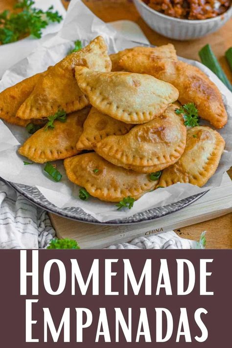 Homemade Empanadas, Beef Empanadas Recipe, South American Recipes, Beef Empanadas, American Recipes, Easy Summer Meals, Empanadas Recipe, Global Recipes, Easy Beef