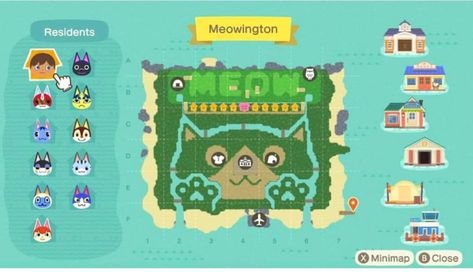 Acnh Map Design, Acnh Maps, Dream Code, Map Layout, Animal Crossing 3ds, Animals Crossing, Animal Crossing Fan Art, Acnh Design, Acnh Ideas