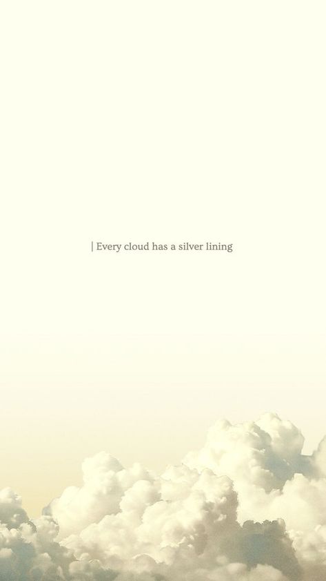 Silver lining quote mobile wallpaper template, editable design | premium image by rawpixel.com / Tang Every Cloud Has A Silver Lining, Silver Lining Quotes, Cloud Scenery, Scenery Aesthetic, Wallpaper Template, Digital Decorations, Lines Quotes, Awesome Designs, Silver Lining