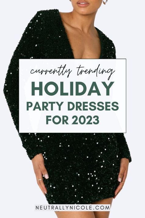 Unveil the charm of the holidays with our blog post on Classy Holiday Party Dresses for 2023. Whether it's a Company Christmas Party or a Casual Christmas gathering, find the ideal Holiday Party Outfit that strikes the perfect balance between festive and elegant. Elevate your style and make a statement at every event. Corporate Christmas Party Outfit, Holiday Party Dress Classy, Holiday Cocktail Party Outfit, Work Christmas Party Dress, Company Christmas Party Outfit, Chic Holiday Party, Classy Holiday Party, Corporate Christmas Party, Casual Christmas Party