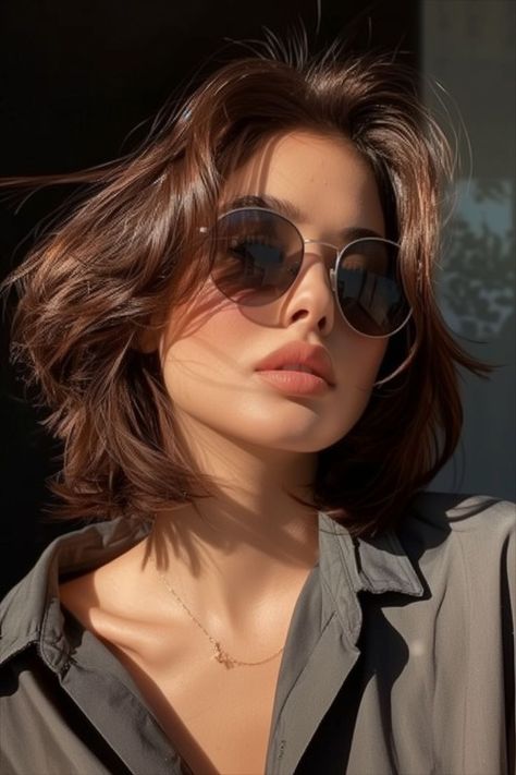 Chic ‘90s bob with a modern twist, blending classic style with contemporary flair. Hairstyles For Nigerian Ladies, Hair Inspiration Short, Short Haircuts For Women, 90s Hairstyles, Haircut For Older Women, Chic Hairstyles, Haircuts For Women, Bob Haircut, Makati