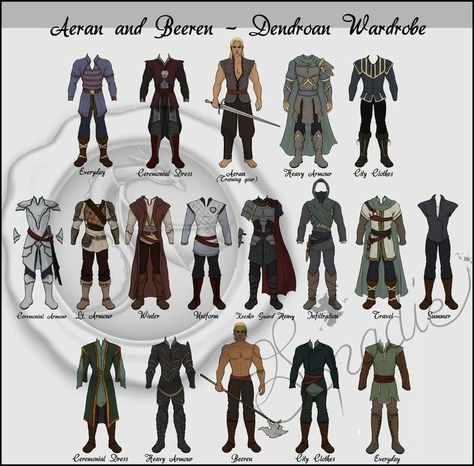 Fantasy Outfits Design Male Royal, Medieval Clothing Drawing, Medieval Fantasy Clothing, Medieval Outfit, Medieval Clothes, Art Outfits, Adventure Outfit, Medieval Costume, Medieval Clothing