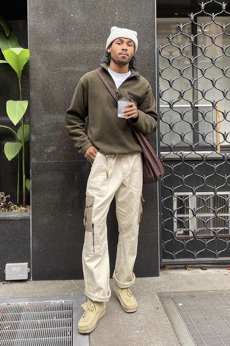 Black Cortez Outfit Men, Men’s Clark’s Outfit, Copenhagen Mens Fashion, Cute And Cozy Fits, Men’s Cropped Pants Outfit, Mens Copenhagen Style, Mens Fashion Scandinavian, Thanksgiving Fits Men, Thrifted Mens Fashion