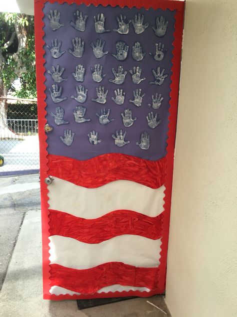 4th Of July Fourth Of July Door Decorations Daycare, 4th Of July Classroom Decorations, 4th Of July Classroom Door, 4th Of July Door Decorations Classroom, July Door Decorations Classroom, 4th Of July Classroom Door Ideas, 4th Of July Bulletin Board Ideas, Fourth Of July Bulletin Board, Door Decorations Teacher