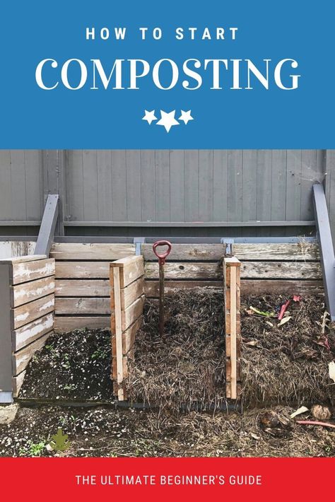 Start A Compost Pile, Compost Pile Ideas, 3 Bin Compost System Diy, Compost Ideas, How To Start Composting, Start Composting, How To Compost, Composters, Compost Tumbler