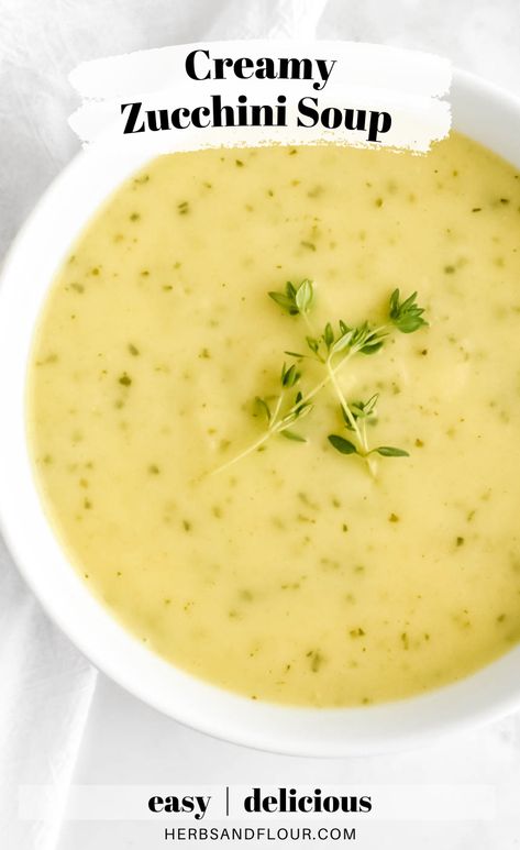 Zucchini Cheddar Soup, Creamy Soup Recipes Liquid Diet, Creamy Soups Smooth, Puréed Soups, Blender Soup Recipes, Creamy Zucchini Soup, Zucchini Soup Recipes, Creamy Zucchini, Soup Maker Recipes