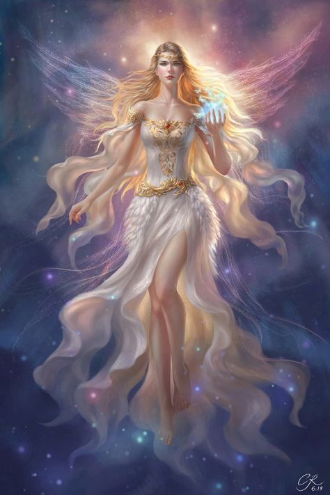 Goddess Of Light, Fantasy Angel, Warrior Outfit, Supernatural Art, Goddess Tattoo, Angel Artwork, Angel Warrior, Warrior Tattoo, Angel Pictures