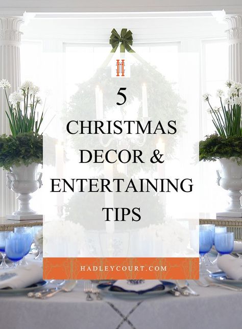 Carolyne Roehm's Top 5 Tips For Christmas Decorating & Entertaining Carolyn Roehm, Carolyne Roehm, Christmas Decorating, Time Of The Year, Wonderful Time, Christmas Ideas, Christmas Decorations, Christmas