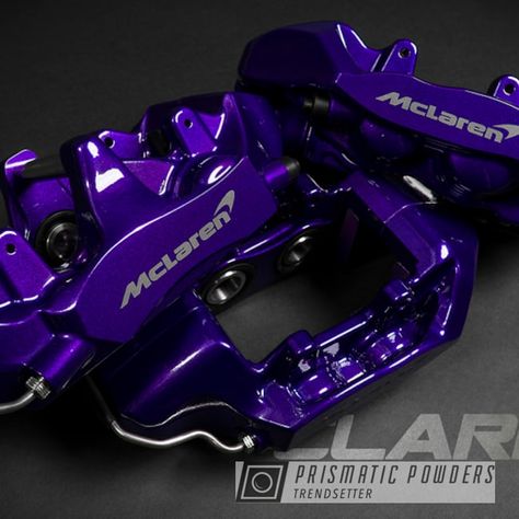 Powder Coating: Automotive,McLaren,Brakes,Brembo,Brake Calipers,720S,Alien Silver PMS-2569,Lollypop Purple PPS-1505,driveclarity Painted Brake Calipers, Purple Brake Calipers, Caliper Paint, Malibu Lt, Civic Eg, Jeep Wrangler Accessories, Wrangler Accessories, Grid Girls, Truck Paint