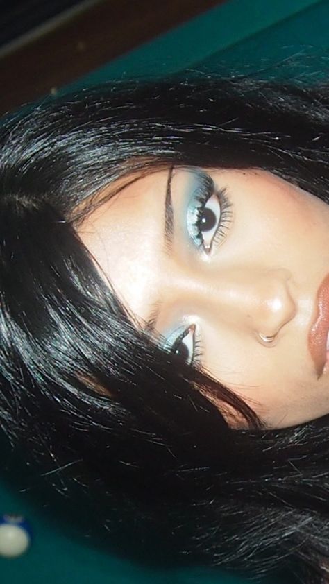 Chicana Makeup, 2000 Makeup, 2000s Makeup Looks, White Eyeshadow, 90s Makeup, Learn Makeup, Ethereal Makeup, Halloween Makeup Tutorial, Dope Makeup