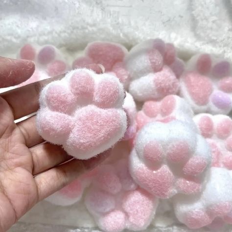 15.92RON 4% OFF|Mochi Taba Squishy NEW Fidget Toy Mini Kawaii Plush Cat Paw Silicone Small Cat Paw Cute Pink Cat Foot| |   - AliExpress Inedible Things That Look Good, Taba Squishies, Bunny Paws, Huge Cat, Cute Ducklings, Harry Potter Spells, Cute Squishies, Cute Desk, Kawaii Plush