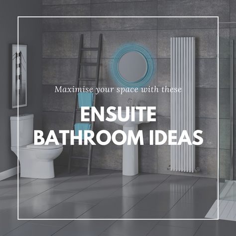 These ensuite bathroom ideas will maximise space and add a luxury feel to your home Small Ensuite Bathroom Ideas, Ensuite Bathroom Ideas, Small Ensuite Bathroom, Ensuite Bathroom Designs, Small Ensuite, Fixer Upper Bathroom, Custom Bathroom Cabinets, Half Bathroom Remodel, Beautiful Bathtubs