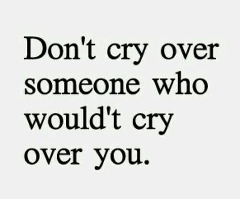 Don't cry over someone who wouldn't cry over you. #quotes Romantic Pick Up Lines, Getting Over Someone, Getting Over Her, Get The Guy, Stop Overeating, Gentleman Quotes, Getting Over Him, Cute Couple Quotes, Dont Cry