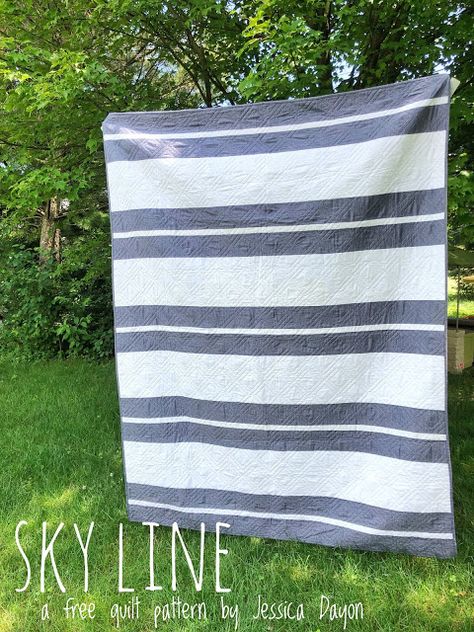 New Quilt Patterns, Line Quilt, Stripe Quilt Pattern, Sky Line, Quilt Layers, Kaleidoscope Quilt, Solid Quilt, Striped Quilt, Baby Quilt Patterns