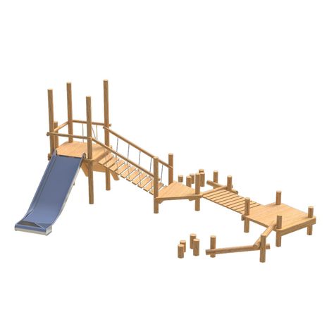 Playground Equipment Design, Playground Idea, Wood Playground, Natural Playgrounds, Wooden Playground, Climbing Frames, Playground Slide, Park Equipment, Glamping Resorts