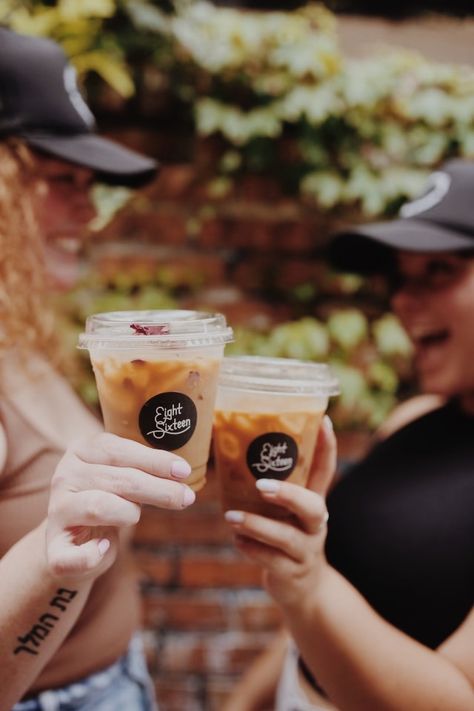 Coffee Truck Photoshoot, Sponsorship Aesthetic, Coffee Shop Branding Photoshoot, Barista Photoshoot, Coffee Shop Instagram Pictures, Iced Coffee Photography, Coffee Shop Photo Ideas, Coffee Shop Marketing, Coffee Shoot