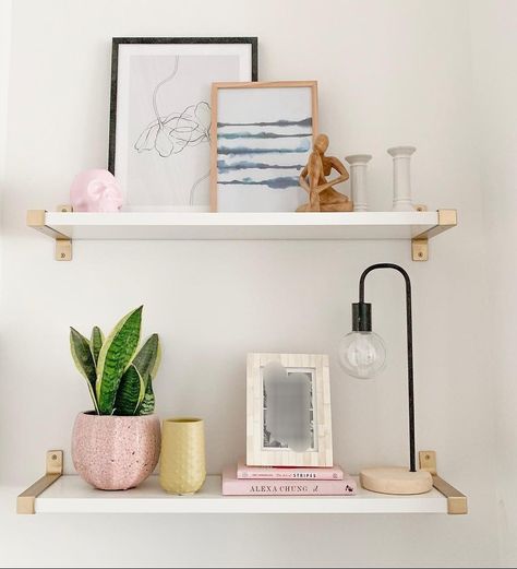 Shelf Styling Bedroom, Black Bathroom Decor, Modern Style Bedroom, Wednesday Afternoon, Bedroom Chest Of Drawers, Pink Room Decor, Girly Room, Room Update, Redecorate Bedroom