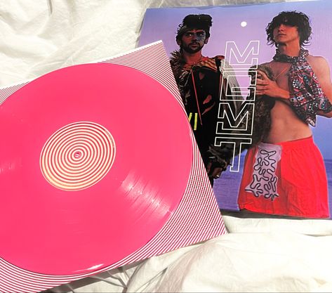 Oracular Spectacular, E Day, Mgmt, Early 2000s, Hot Pink, Vinyl, Pink