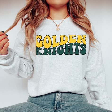 Varsity Sweatshirt, School Spirit Shirts, High School Sports, University Sweatshirts, Football Sweatshirt, Style Sweatshirt, Spirit Shirts, College Sweatshirt, Spirit Wear