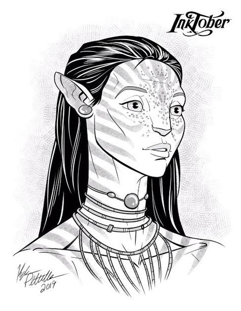 Avatar Neytiri Drawing, Neytiri Drawing, Avatar Coloring Pages, Avatar Neytiri, Skin Pattern, Light Skin, Art Classes, I Tattoo, To Draw