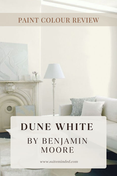 Choosing a white paint colour for your home can be stressful and overwhelming with each shade having unique undertones (such as grey, green, or yellow), levels of brightness, and a different way of interacting with light. A versatile white option to consider is Dune White 968 by Benjamin Moore, also called Glacier White OC-37. I absolutely love this white and for different reasons. It is a warm and inviting shade with a perfect balance between softness and sophistication. Off White Benjamin Moore Paint Colors, Capitol White Benjamin Moore, Bm White Down Walls, Moonlight White Benjamin Moore, Glacier White Benjamin Moore, Bm Dune White, Benjamin Moore Strand Of Pearls, Oyster Benjamin Moore, Benjamin Moore Off White Colors