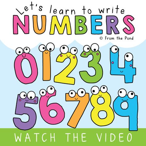 Number Poems — From the Pond Poems Kindergarten, Poems For Kindergarten, Number Poems, Sped Math, Everyday Math, Sixth Grade Math, English Transition Words, From The Pond, Numbers Kindergarten