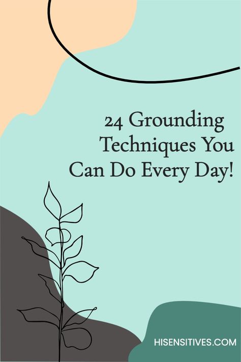 Ground yourself by using these simple grounding techniques to help you feel more at peace and in control. The key is not just sitting down, but also moving your body as well. A combination of these types of grounding exercises does wonders for your soul. These easy-to-follow tips will give you a way to ground yourself everyday without much effort! - highly sensitive person tips - empath grounding techniques Easy Grounding Techniques, How To Be Grounded, Grounding In The Winter, Ways To Ground Yourself, How To Ground Yourself, Grounding Technique Activities, Empath Grounding, Grounding Exercises Therapy, How To Ground Yourself Spiritually