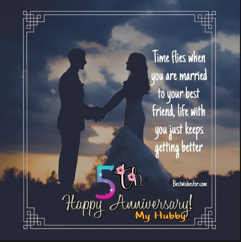 Happy 5th Marriage Anniversary Best Wishes | Wishes Pics Happy 5th Anniversary My Love, I Love You Hubby, Love You Hubby, Anniversary Wishes Quotes, Anniversary Wishes For Wife, Anniversary Pics, Wedding Anniversary Greetings, Happy Anniversary My Love, Hearty Congratulations