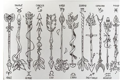 Zodiac arrows Libra Sign Tattoos, Widder Tattoo, Gabriel Picolo, Libra Tattoo, Arte Doodle, Kunst Tattoos, Libra Sign, Zodiac Tattoos, Geniale Tattoos