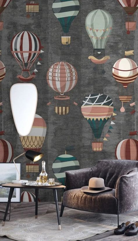 Colorful Hot Air Balloons on Dark Gray Background Art Wallpaper Removable Wall Decor Prepasted Peel and Stick Wall Mural Modern Design #### CUSTOM ORDERS #### We gladly prepare personalized orders. If you need some other size than in the listing, do not hesitate contacting us. Prepasted Wallpaper - Spray Up (RECOMMENDED) * Prepasted PVC Free Wallpaper * High Washability, UV Rays Resistant * Quick, Easy and Clean * Easy removable * No Additional adhesive required, just tap water * Weight : 200 gr Wall Mural Kids Room, Mural Kids Room, Vintage Wall Mural, Balloons Wallpaper, Kids Room Wall Murals, Kids Room Murals, Balloon Illustration, Dark Grey Background, Water Weight