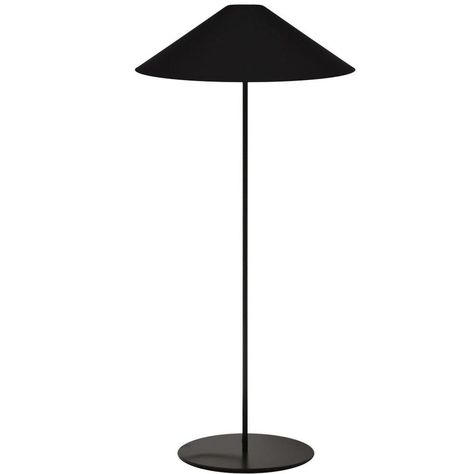 Black. LED Compatible. Floor Lamp (Decorative). UL Approved. Dainolite Maine 60-in Black Shaded Floor Lamp | MM241F-BK-797 Dimmable Floor Lamp, Contemporary Lighting Design, Tall Floor Lamps, Iron Floor Lamp, Transitional Lighting, Metal Lamp Shade, Lamp Cord, Black Floor, Black Floor Lamp