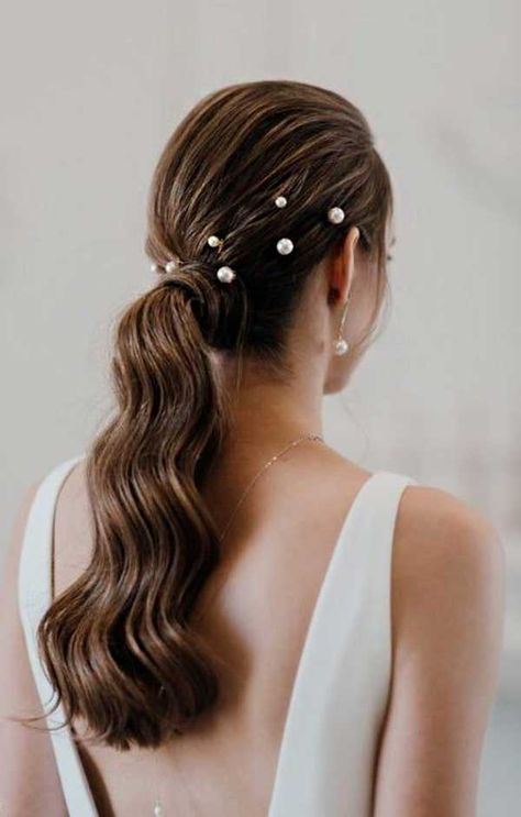 35 Latest And Cute Ponytail Hairstyles For Women Ponytail Hairstyles For Women, Wedding Ponytail Hairstyles, Bridal Ponytail, Wedding Ponytail, Cute Ponytail, Cute Ponytail Hairstyles, Wedding Hairstyles And Makeup, Cute Ponytails, Ponytail Hairstyles Easy