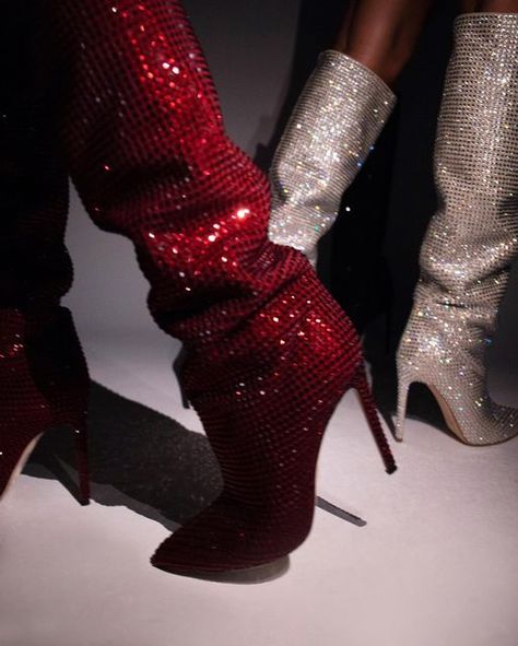 Paris Texas Shoes, Sparkle Outfits, Paris Texas Boots, Sparkling Heels, Sparkle Boots, Sparkle Outfit, Stilettos Heels, Luxury Boots, Glitter Boots