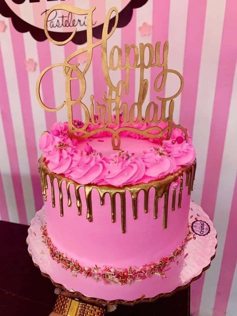 Pink 23rd Birthday Cake, Hot Pink And Gold Sweet 16 Cake, Barbie Cake For Women, Pink 25th Birthday Cake, Hot Pink 18th Birthday Cake, Barbie Cake Ideas Birthdays Pink, Hot Pink Cakes Birthday For Women, Pink Barbie Birthday Cake, Hot Pink Barbie Cake